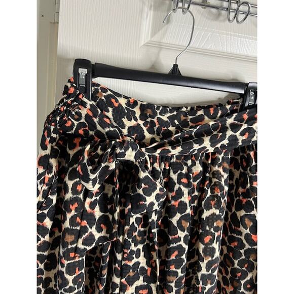 Who What Wear Women's Animal Print Tank/Skirt Set Outfit Black NEW ~ Size M/L - Picture 5 of 12